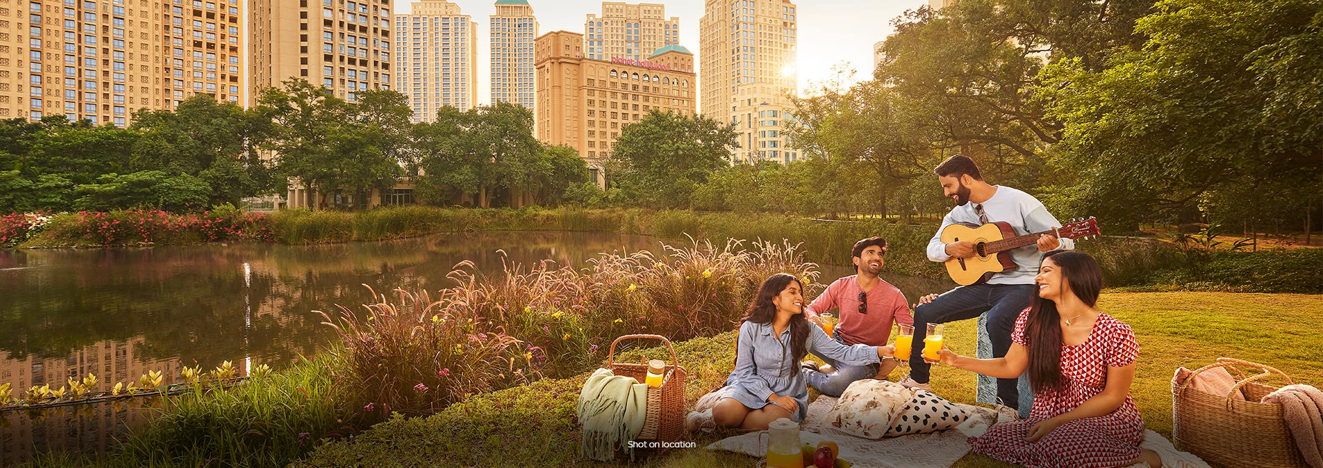 View of Aralia Hiranandani Estate Garden