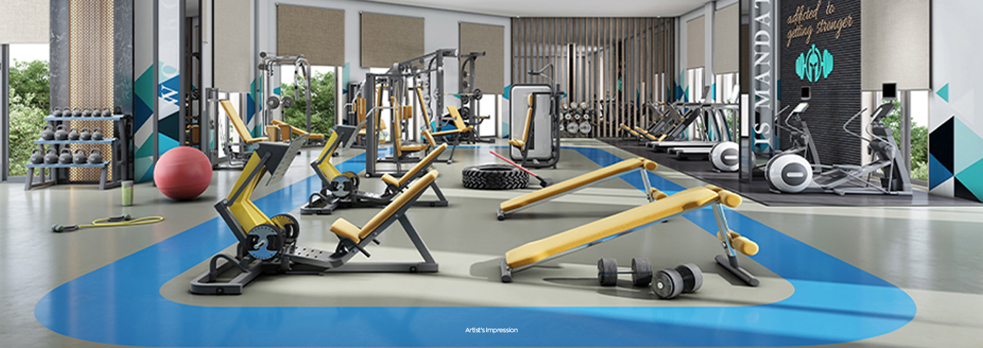 Luxury Hiranandani Woodspring Gym