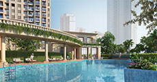 House of Hiranandani Falcon swimming pool