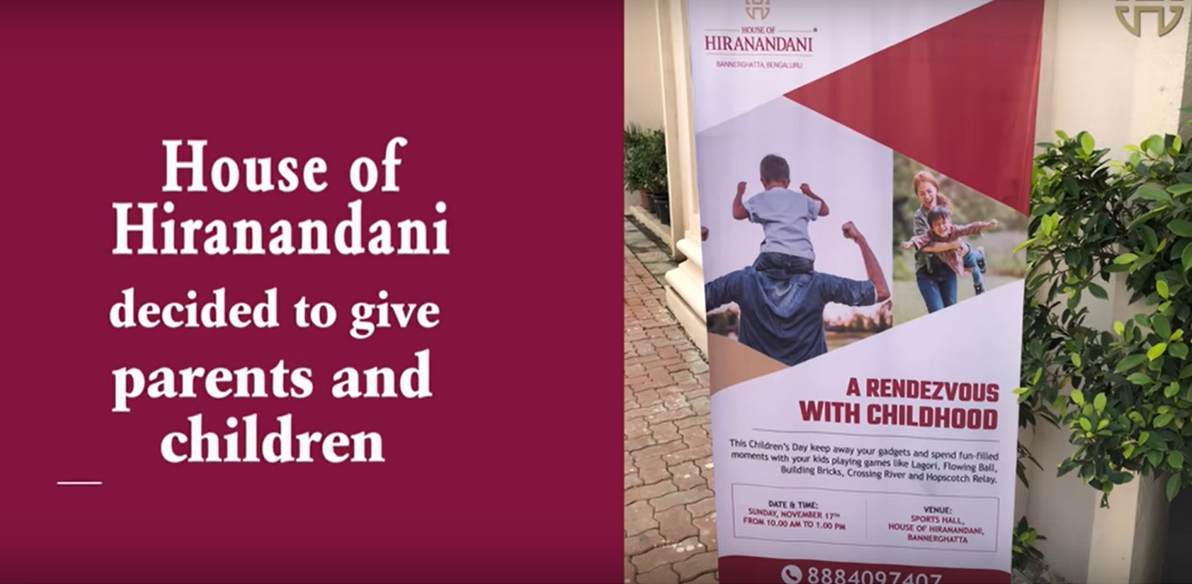 Children’s day celebration at House of Hiranandani