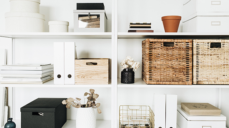 storage shelves
