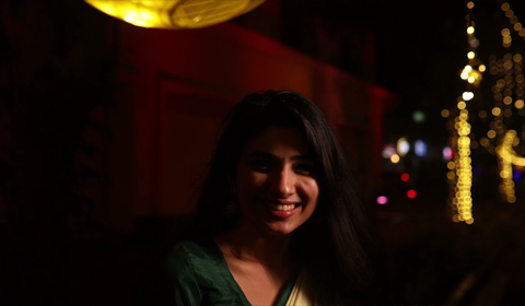 Actor Pragya Nagra celebrated her Diwali at our 3rd Annual Chennai Lighting festival 2021