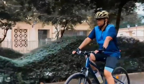 Featuring Cycling Passion Story of Mahendra Doshi, resident of Hiranandani Thane