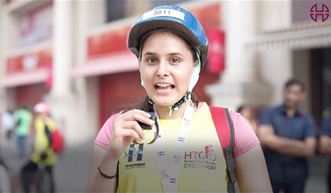Cyclothon participants pledged to cycle #PedalForEarth