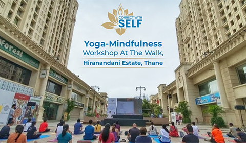 Yoga-Mindfulness Workshop with Isha Hatha Yoga teachers at Hiranandani Estate | House of Hiranandani